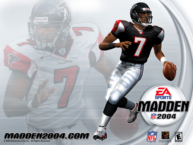 Madden NFL 2004 title screen for Xbox